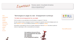 Desktop Screenshot of expertweb.fr