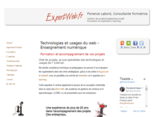 Tablet Screenshot of expertweb.fr
